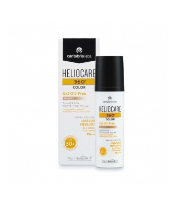 HELIOCARE 360º SPF 50+ COLOR GEL OIL-FREE PROTEC BRONZE 50 ML