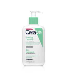 CERAVE GEL LIMPIADOR ESPUMOSO 236 ML