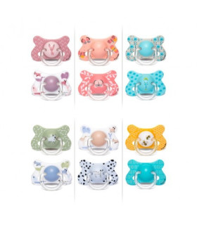 CHUPETE SILICONA FISIOLOGICO SUAVINEX FUSION 4 - 18 MESES 2 UNIDADES