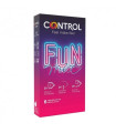 CONTROL FUN PRESERVATIVOS MIX 6 UNIDADES