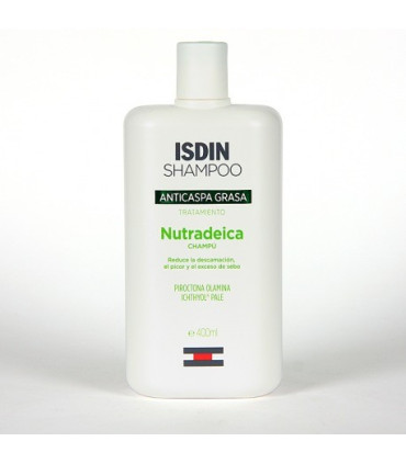 ISDIN SHAMPOO ANTICASPA GRASA NUTRADEICA 1 ENVASE 400 ML