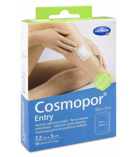 COSMOPOR ENTRY APOSITO ESTERIL 7,2 X 5 CM 10 U