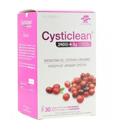 CYSTICLEAN D-MANOSA 30 SOBRES