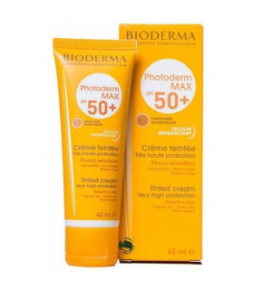 PHOTODERM MAX SPF 50+ CREMA COLOR BIODERMA 1 ENVASE 40 ML COLOR DORADO