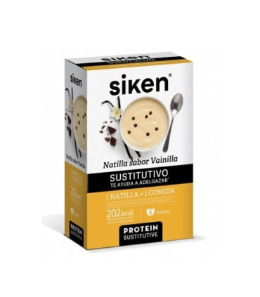 SIKEN PROTEIN SUSTITUTIVE NATILLA VAINILLA 6 SOBRES