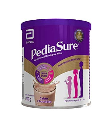 PEDIASURE POLVO LATA 400 G CHOCOLATE
