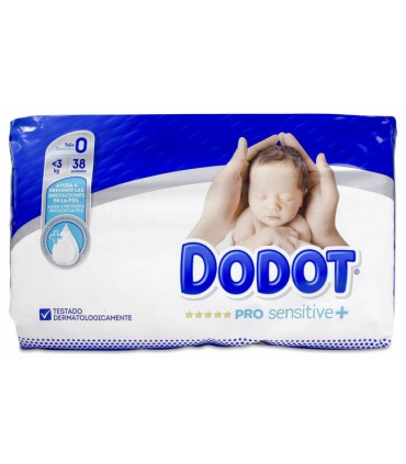 DODOT PAÑAL INFANTIL PRO SENSITIVE T- 0 3 KG 38 U