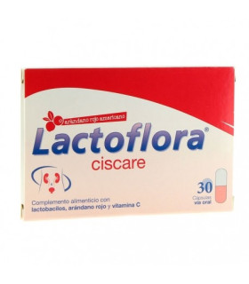 LACTOFLORA CISCARE 30 CAPSULAS