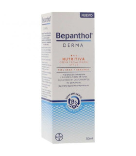 BEPANTHOL DERMA NUTRITIVA CREMA FACIAL DIARIA SPF25 1 ENVASE 50 ML