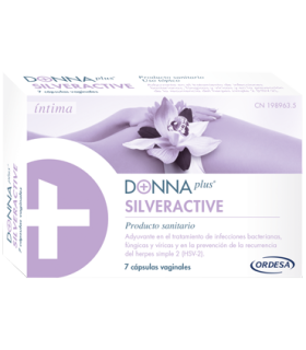 DONNA PLUS SILVERACTIVE 7 CAPSULAS VAGINALES