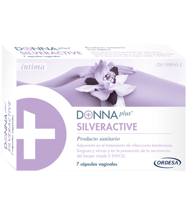 DONNA PLUS SILVERACTIVE 7 CAPSULAS VAGINALES