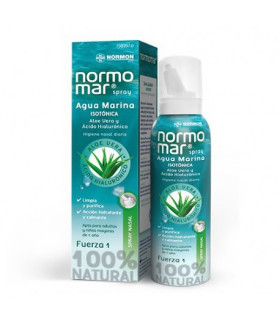 NORMOMAR AGUA MARINA ALOE VERA Y ACIDO HIALURONICO SPRAY 120 ML FUERZA 1
