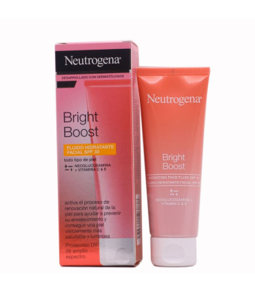 NEUTROGENA BRIGHT BOOST GEL FLUIDO SPF 30 1 ENVASE 30 ML