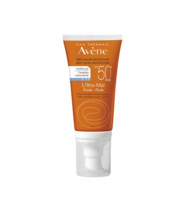 AVENE ULTRA MAT FLUIDO SPF 50+ 1 ENVASE 50 ML