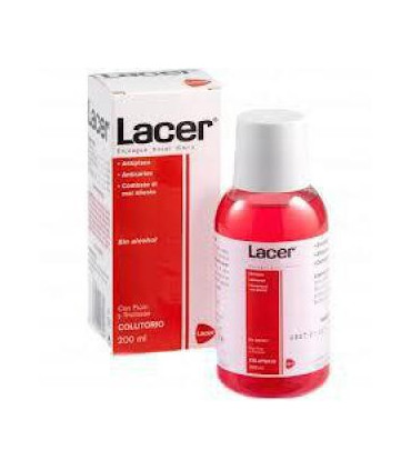 LACER CUIDADO BUCAL COLUTORIO 1 ENVASE 200 ML