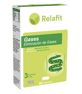 RELAFIT GASES 60 CAPSULAS