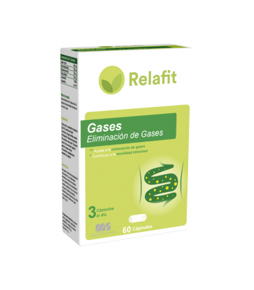 RELAFIT GASES 60 CAPSULAS
