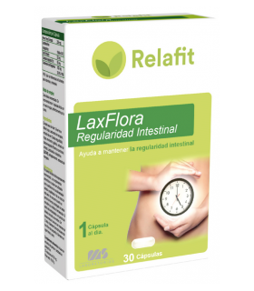 RELAFIT LAXFLORA 30 CAPSULAS