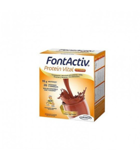 FONTACTIV PROTEIN VITAL 14 SOBRES 30 G SABOR CHOCOLATE