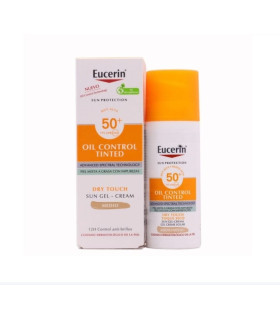 EUCERIN SUN PROTECTION SPF 50+ OIL CONTROL TINTED 1 TUBO 50 ML