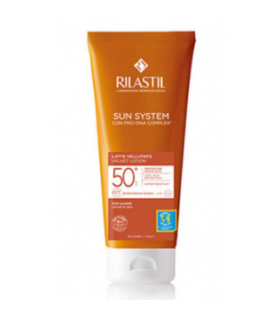 RILASTIL SUN SYSTEM 50+ LOCION VELVET 1 ENVASE 200 ML
