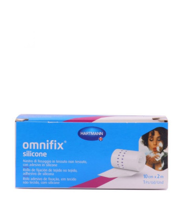 OMNIFIX SILICONE 1 UNIDAD 2 M X 10 CM