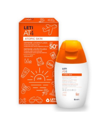 LETI AT4 DEFENSE SPF 50+ LOCION FLUIDA 100 ML