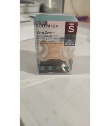 CHUPETE SILICONA FISIOLOGICO SUAVINEX SX PRO ZERO-ZERO 0 - 6 MESES 1 UNIDAD