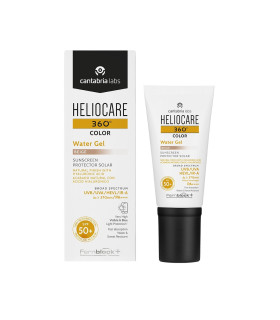 HELIOCARE 360º COLOR WATER GEL PROTECTOR SOLAR SPF 50+ 1 ENVASE 50 ML COLOR BEIGE