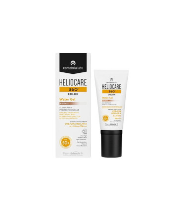 HELIOCARE 360º COLOR WATER GEL PROTECTOR SOLAR SPF 50+ 1 ENVASE 50 ML COLOR BRONZE