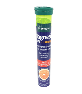 KNEIPP MAGNESIO 375 ENERGY 15 COMPRIMIDOS EFERVESCENTES SABOR NARANJA SANGUINA