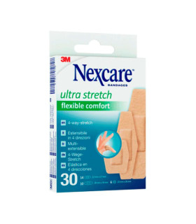 3M NEXCARE COMFORT 30 TIRAS SURTIDAS