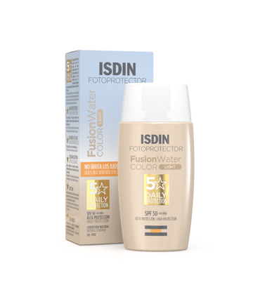 ISDIN FOTOPROTECTOR SPF 50 FUSION WATER COLOR 1 ENVASE 50 ML LIGHT
