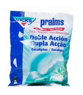 VICKS CARAMELOS DOBLE ACCION MENTOL SIN AZUCAR 1 ENVASE 60 G