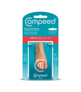 COMPEED AMPOLLAS HIDROCOLOIDE DEDOS PIES 8 U