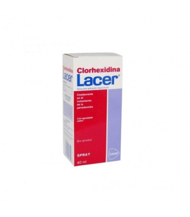 LACER COLUTORIO CLORHEXIDINA SPRAY 40 ML
