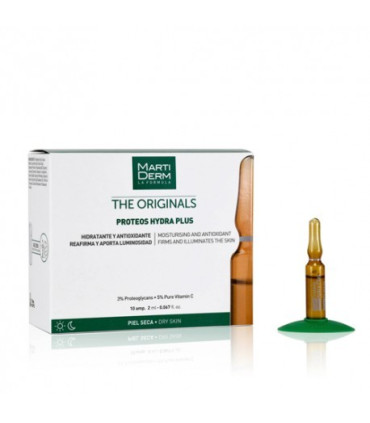 MARTIDERM PROTEOS HYDRA PLUS 10 AMPOLLAS