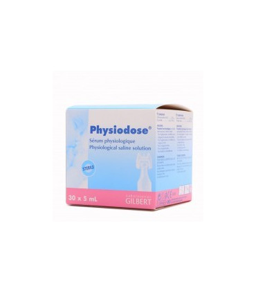 PHYSIODOSE SUERO FISIOLOGICO 30 UNIDADES MONODOSIS 5 ML