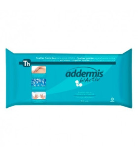 ADDERMIS DERMOPROTECCION ADULTOS TOALLAS HUMEDAS 60 U