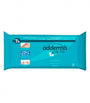 ADDERMIS DERMOPROTECCION ADULTOS TOALLAS HUMEDAS 60 U