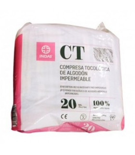 COMPRESAS HIGIENICAS FEMENINAS MATERNITY ALGODON 20 U