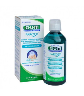 GUM PAROEX PREVENCION COLUTORIO 1 ENVASE 500 ML