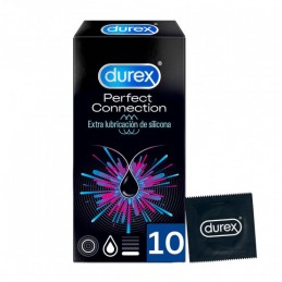 DUREX PERFECT CONNECTION PRESERVATIVOS 10 PRESERVATIVOS