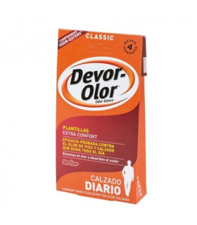 DEVOR OLOR PLANTILLAS DIARIO  EXTRA CONFORT