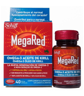 MEGARED 500 OMEGA3 40 CAPS