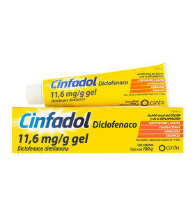 CINFADOL 11,6 mg/g GEL CUTANEO 1 TUBO 60 g
