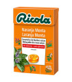 RICOLA CARAMELOS SIN AZUCAR 1 ENVASE 50 G SABOR NARANJA