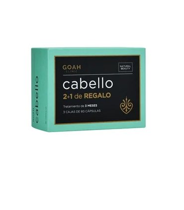 GOAH CLINIC CABELLO 2+1  180 CAPSULAS