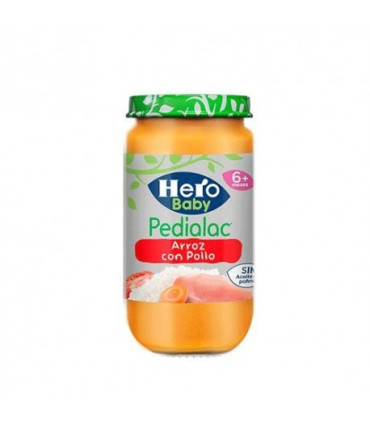 HERO BABY ARROZ CON POLLO 1 TARRO 235 G
