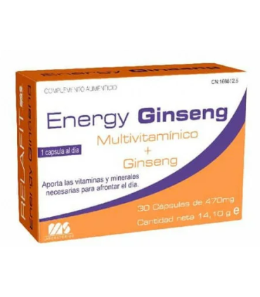 RELAFIT MS ENERGY GINSENG 30 CAPSULAS
